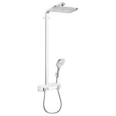 Hansgrohe Raindance Select E 360 1jet ST Showerpipe Душова система, білий/хром, (27288400)