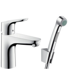Hansgrohe Focus Змішувач для раковини з гігієнічної лійкою, (31927000)