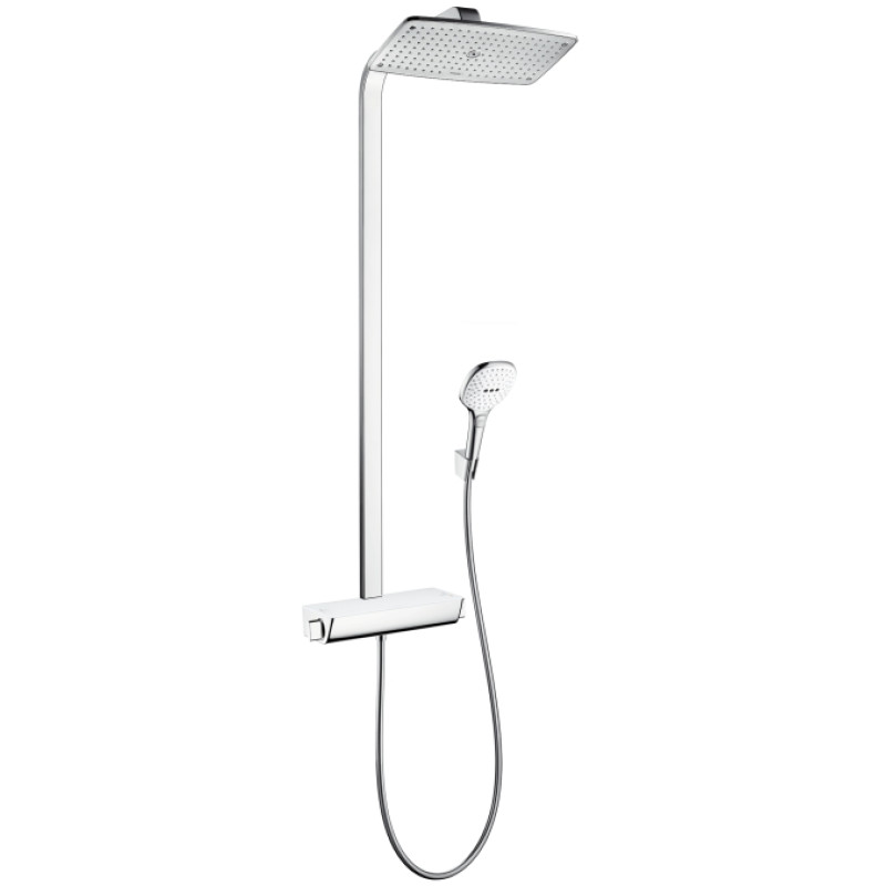 Hansgrohe Raindance Select E Air 1jet 360 мм Душова система з термостатом, бiлий/хром, (27112400)