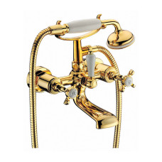 IMPRESE CUTHNA zlato двухвентильный смеситель для ванны, золото, (10280 zlato)