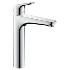 Hansgrohe Focus Змiшувач для раковини 190, одноважeльний, без зливного гарнiтура, хром, (31518000)