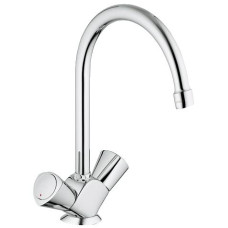 Grohe COSTA S - Змішувач для кухні на один отвір (гнучка проводка), хром, (31819001)