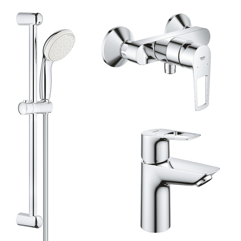 Grohe Набір змішувачів для ванни BauLoop New (UA123220S0)