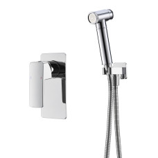 IMPRESE Набір прихованого монтажу GRAFIKY з гігієнічним душем, хром (ZMK061901120)