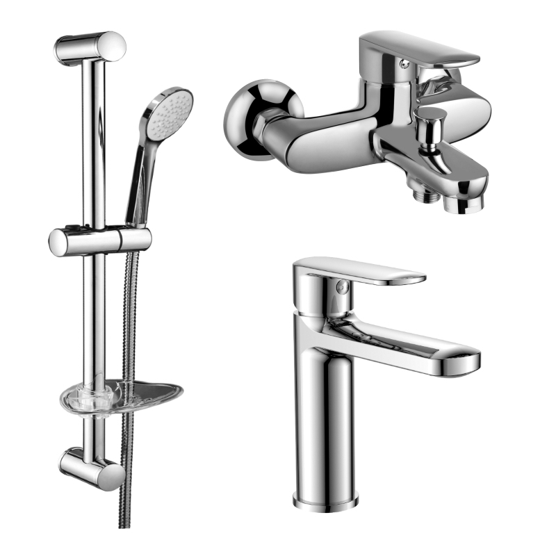 VOLLE FIESTA набір для ванни (15151100+15152100+штанга), (1515112161)