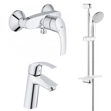 Grohe Eurosmart Набір змішувачей для душу (23324001+33555002+27926001), (123244 M)