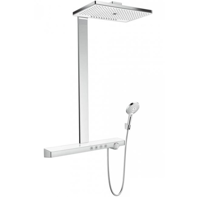Hansgrohe Rainmaker Select 460 3jet Showerpipe для душа, білий/хром, (27106400)