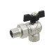 Raftec Кран кульовий BLACK DN15 НВ 1/2" метелик DRBS1-U