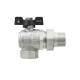 Raftec Кран кульовий BLACK DN20 ВН 3/4"метелик DRBS2-U