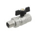 Raftec Кран кульовий з американкою BLACK PN15 ВЗ 1/2