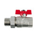 Raftec Кран кульовий з американкою RED PN40 ВЗ 3/4" метелик CSA-021