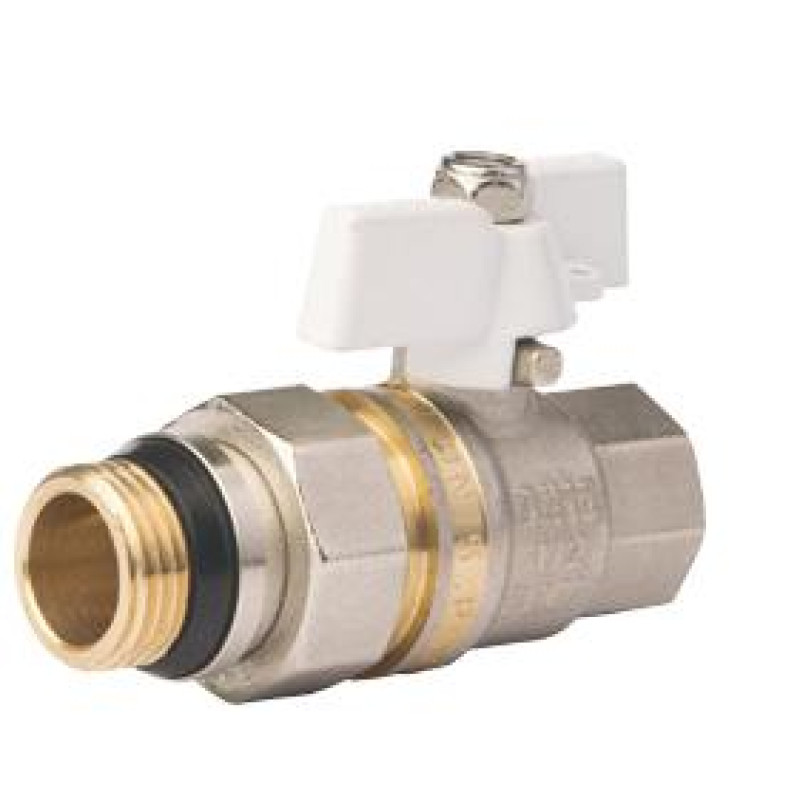 FADO Кран кульовий зі згоном New PN40 20 3/4" White (KA2W)