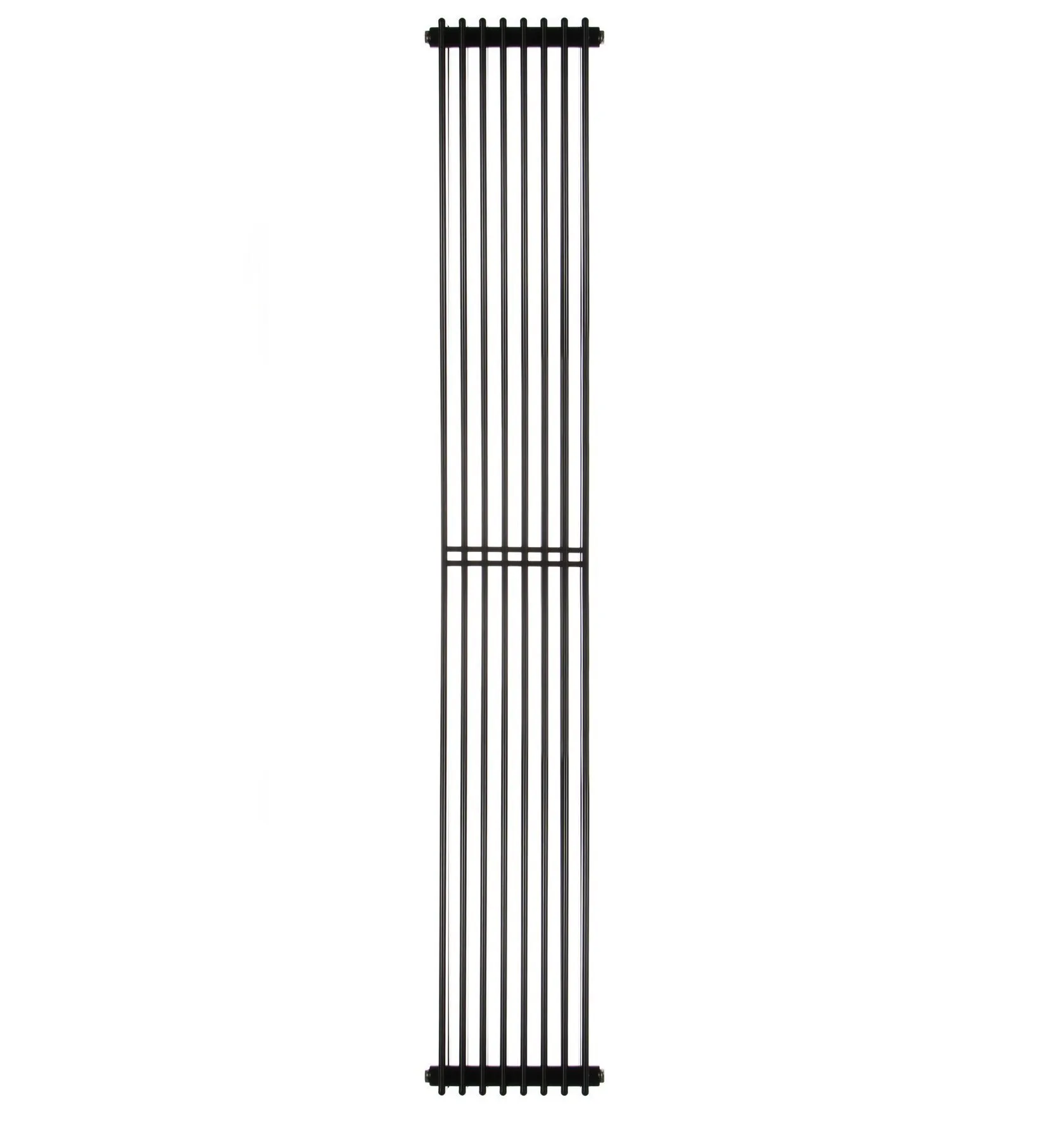 Вертикальний дизайнерський радіатор Metrum 1800×255 мм (BM6 2180-30/08 9005M 66)